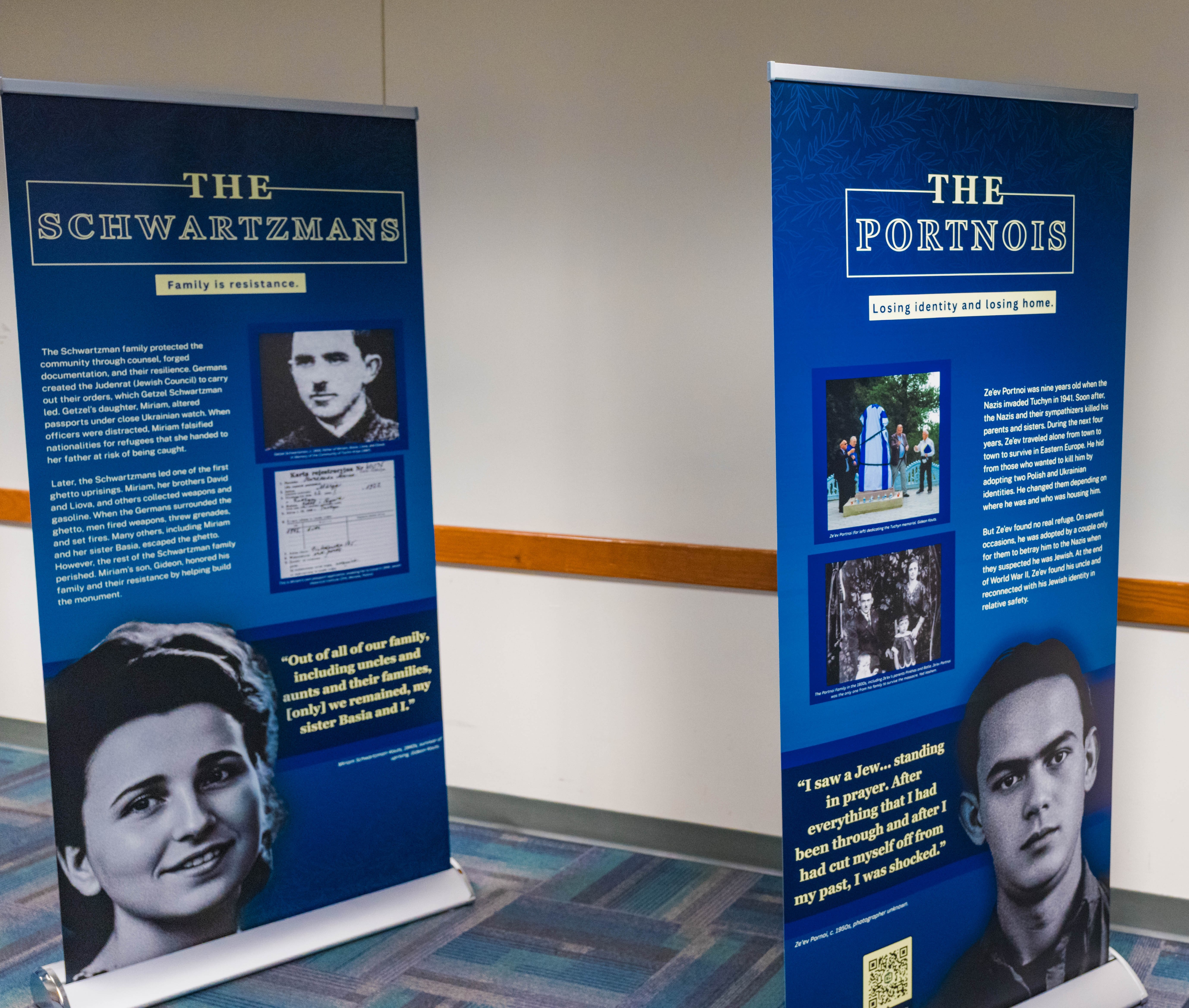 Etched in Stone is a pop-up exhibit about Tuchyn's Jewish community developed by UNC Greensboro researchers. It enriches current playtesting and points to the deep historical research shaping the game.